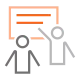 Paid loyalty continuous learning icon