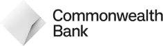 CommBank Australia BW logo