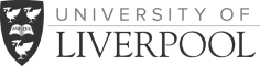 University of liverpool black and white logo